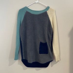 Warm multi color sweater